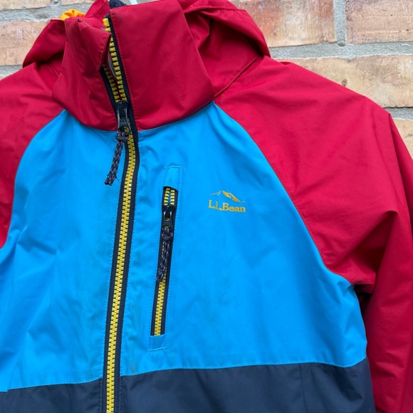 SOLD Kids' L.L.Bean Fleece-Lined Colorblock 3-in-1 Jacket S 8 - Picture 12 of 14